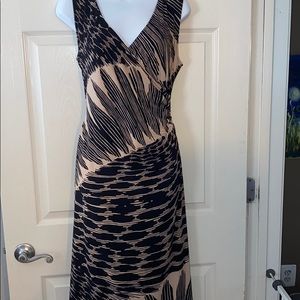 NWT Faux Wrap Midi Dress